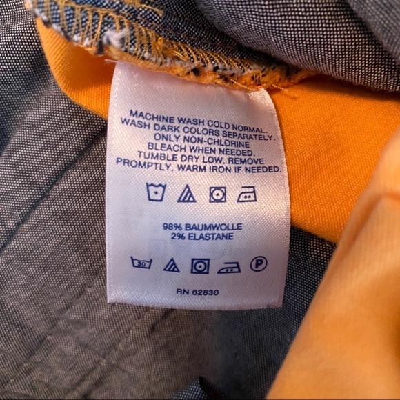 Lands’end men’s shorts two from pocket, size 12p - Picture 4 of 5